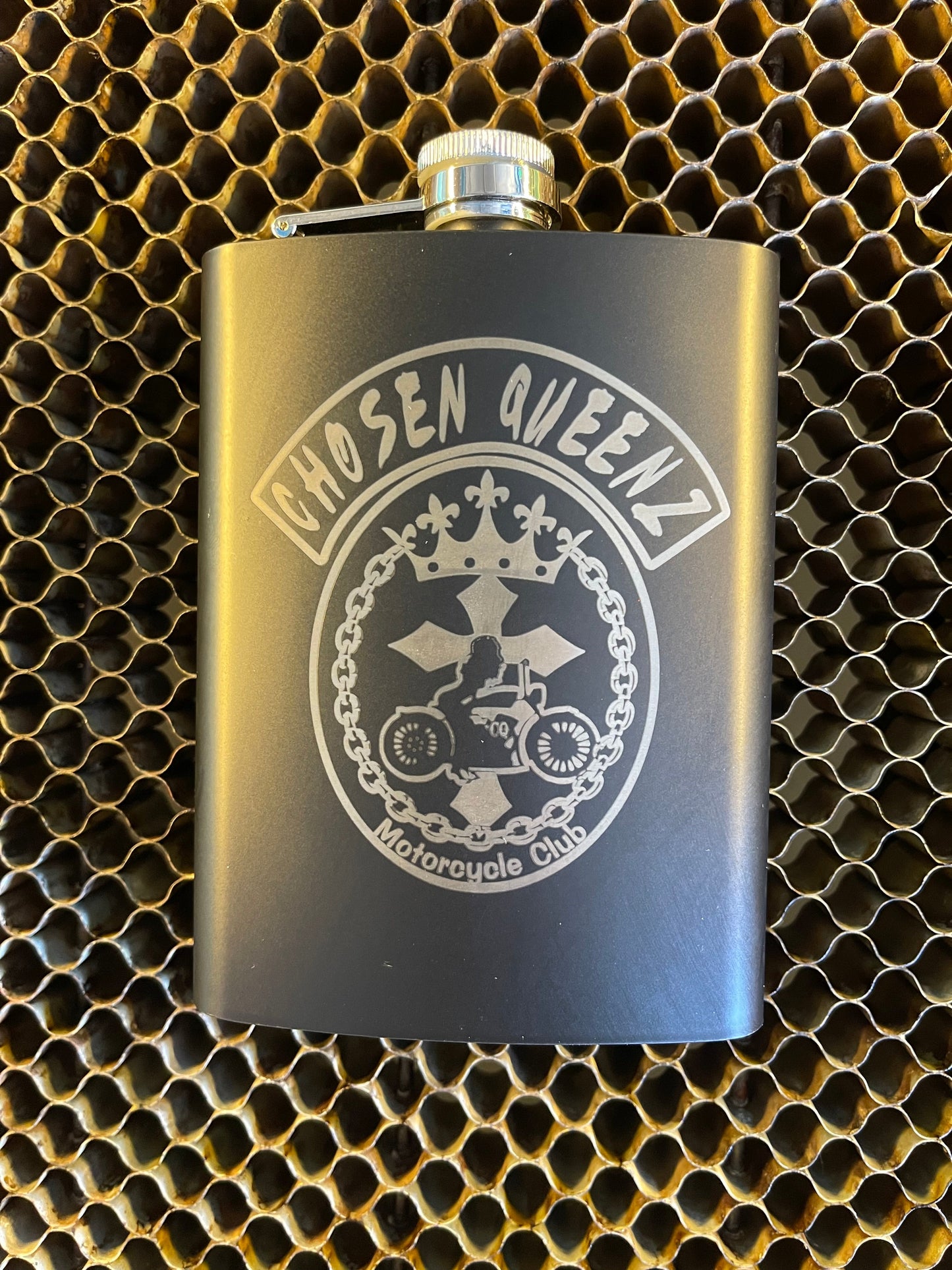 CQ 8OZ FLASK